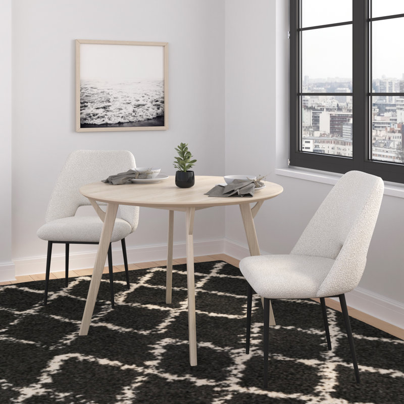 AllModern Evanston Round Dining Table & Reviews Wayfair